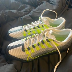 Nike cleats.got a size to big needing to sell.